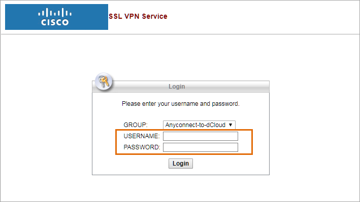 SSL-VPN-login